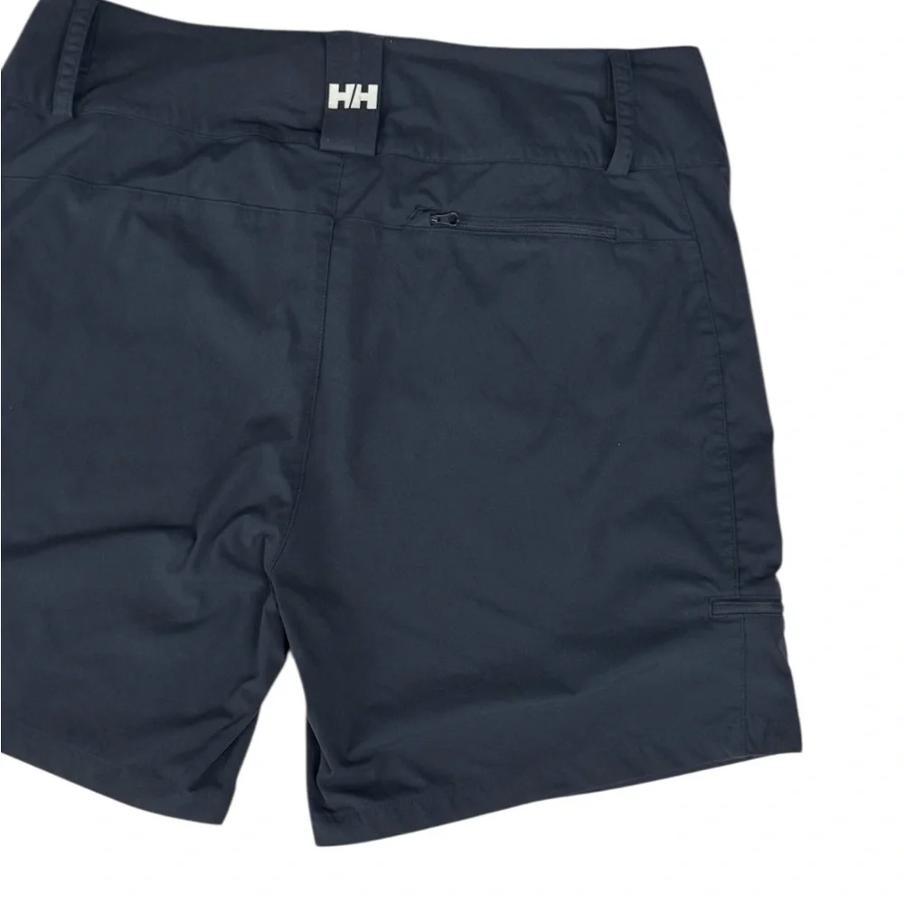 Helly Hansen Navy Blue Women's Low Rise Quick Dry Hiking Cargo Shorts Size 34